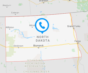 North Dakota  Location